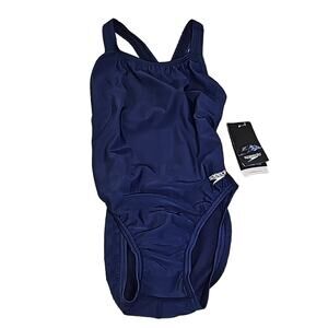 Speedo Women's Pro LT One Piece Team Blue Swimsuit Size 8/34 NEW